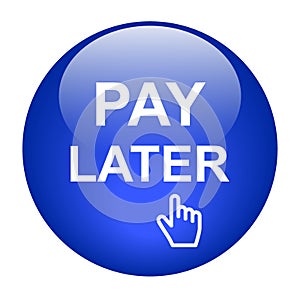 Pay later button icon