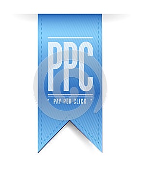 Pay per click banner illustration design