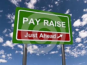 Pay raise just ahead photo