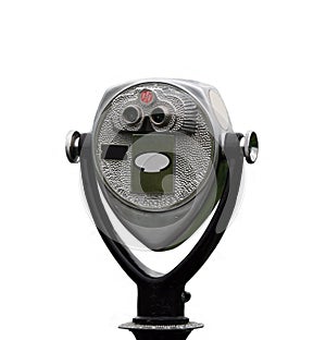 Pay Telescope on White