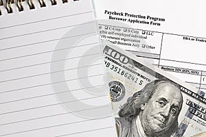 Paycheck protection program. borrower application form