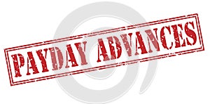 Payday advances stamp