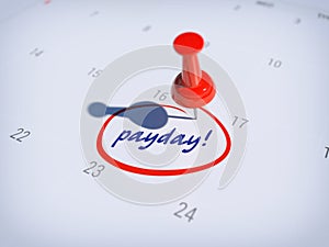 Payday calendar