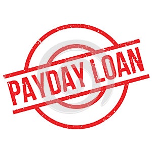 Payday Loan rubber stamp