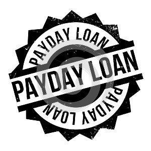 Payday Loan rubber stamp