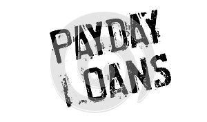 Payday Loans rubber stamp