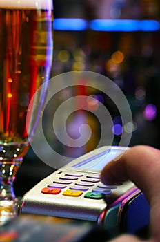 Paying Drink With Credit Card