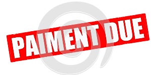 Payment due