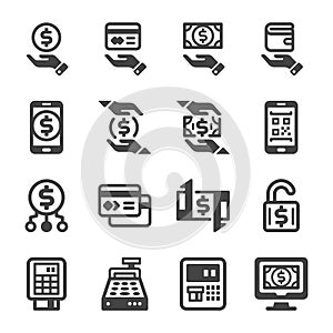 payment method icon set