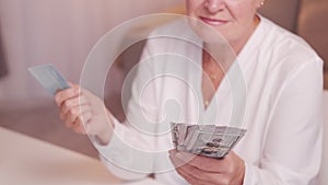 payment options pension banking woman credit card