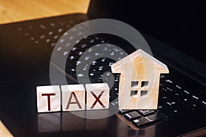 Payment of property tax and real estate through the Internet. electronic form of the declaration on incomes and profits subject to photo