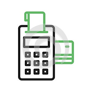 Payment Terminal Icon Image.