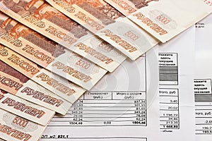Payment of utilities and Russian money