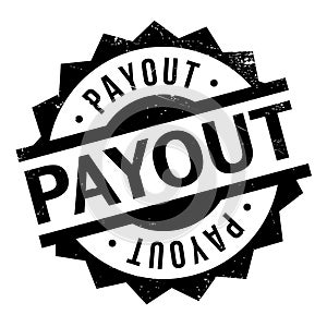 Payout rubber stamp