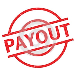 Payout rubber stamp