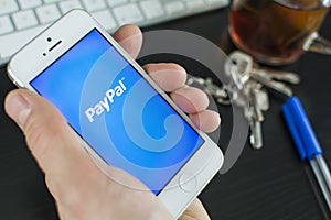 Paypal on smartphone