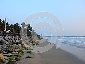 Payyambalam Beach, Kannur, Kerala, India