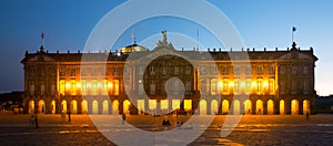 Pazo de Raxoi palace in in Santiago de Compostela photo