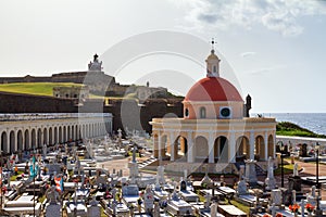 Pazzis Cemetery in San Juan photo