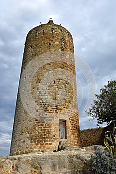 Pals Torre de les horas photo