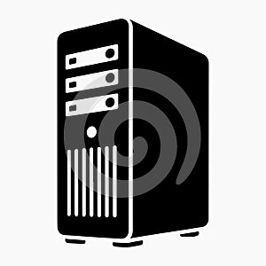 PC case tower gaming solid design