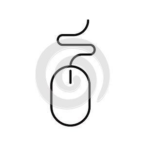 PC mouse icon. Computer mouse icon, Element of business icon for mobile concept and web apps.