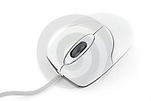 PC mouse on white