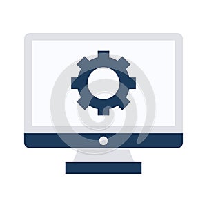 pc preferences Isolated Vector icon which can easily modify or edit