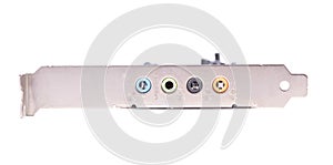 PC soundcard (front panel)