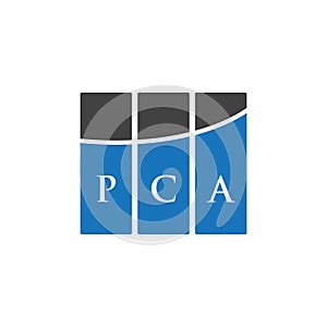 PCA letter logo design on WHITE background. PCA creative initials letter logo concept. PCA letter design.PCA letter logo design on