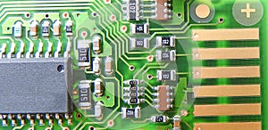 Pcb printed circuit board comms unit control panel switches points microchip electronic