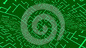 PCB Printed Curcuit Board Abstract Background Illustration Technology