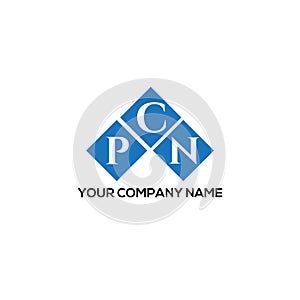 PCN letter logo design on BLACK background. PCN creative initials letter logo concept. PCN letter design photo