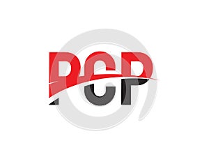 PCP Letter Initial Logo Design Vector Illustration