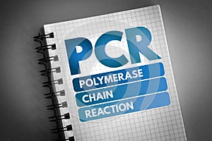 PCR - Polymerase Chain Reaction, acronym