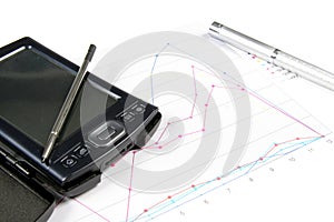 PDA and Business Chart