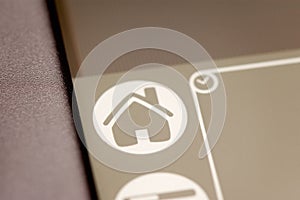 Pda home icon