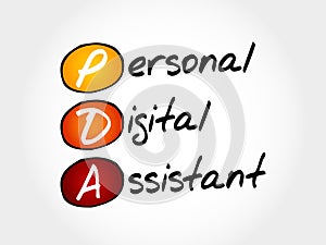 PDA - Personal Digital Assistant