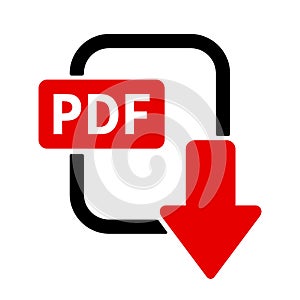 pdf download icon