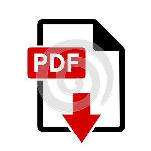 pdf download icon