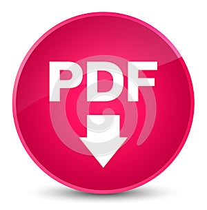 PDF download icon elegant pink round button