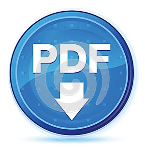 PDF download icon midnight blue prime round button