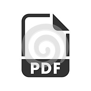 PDF File format icon