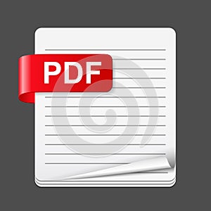 PDF File Icon
