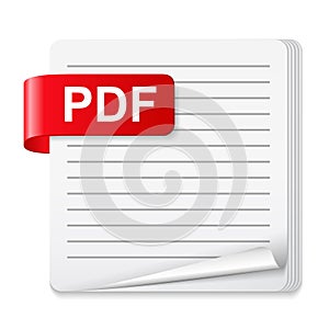 PDF File Icon photo