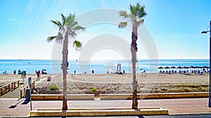 PeÃ±iscola beach, CastellÃ³n, Valencian photo