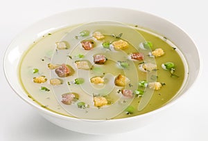 Pea Soup with Bacon