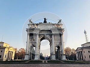 Peace Arch in Milan