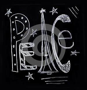 Peace in chalk