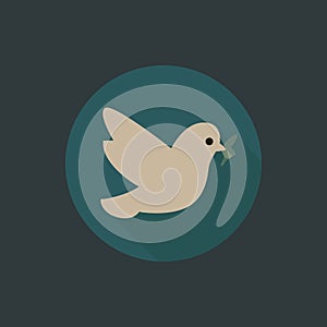 Peace Dove Icon